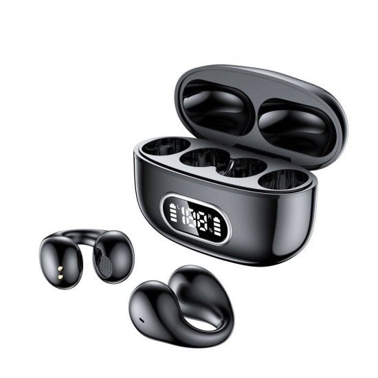 Clip on 2 Wireless Stereo Headset (black)