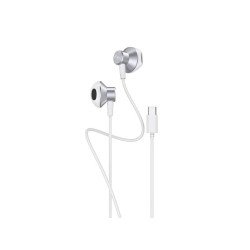 Celebrat D14 Stereo Earphone w/ Type-C Plug (white) Celebrat D14 Stereo Earphone w/ Type-C Plug (white)