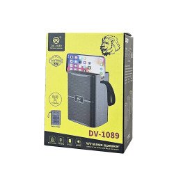 DV-1089 Solar Charging Wireless Speaker (black)
