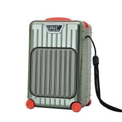 JZ-1229 Luggage Wireless Speaker (green)