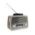 K-3189 3 Band Radio Speaker (dark brown)