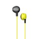 KSC 379 Stereo Sound Earphone (yellow)