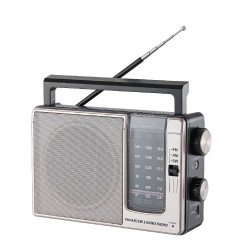 PR-1012 3 Band Radio Speaker (grey)