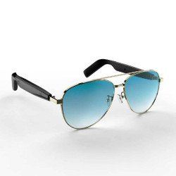 SG13 Aviator Sun Glasses Wireless Stereo Headset (blue)