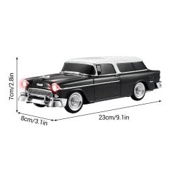 WSTER WS-1955 Vintage Classic Bluetooth Speaker (black)