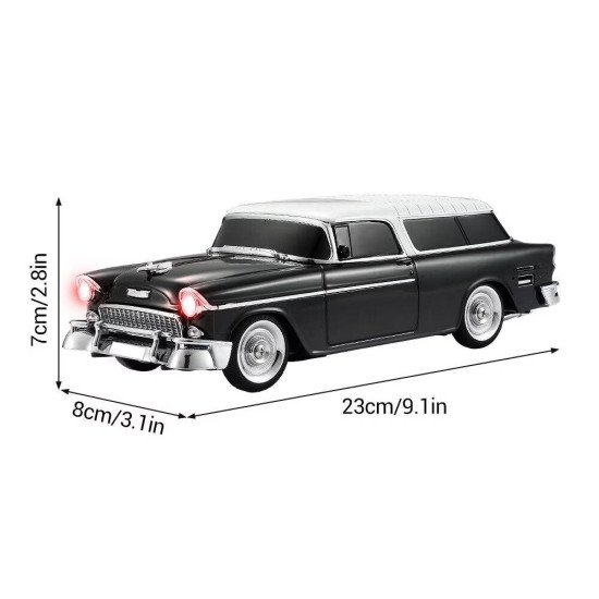WSTER WS-1955 Vintage Classic Bluetooth Speaker (black)