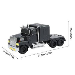 WSTER WS-570 Big Truck Model Bluetooth Speaker (black)