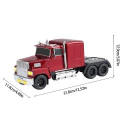 WSTER WS-570 Big Truck Model Bluetooth Speaker (red)