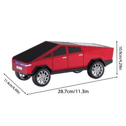WSTER WS-580 Cybertruck Portable Bluetooth Speaker (red)