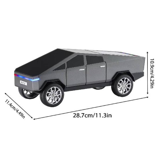WSTER WS-580 Cybertruck Portable Bluetooth Speaker (silver)