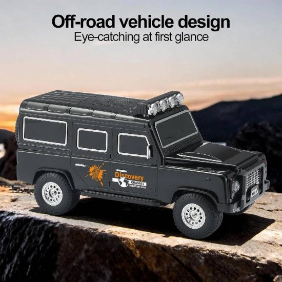 WS-630 Off-Road SUV Bluetooth Replica Speaker (black)