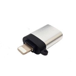 8 Pins to USB OTG Adapter (silver) 8 Pins to USB OTG Adapter (silver)