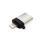 8 Pins to USB OTG Adapter (silver)