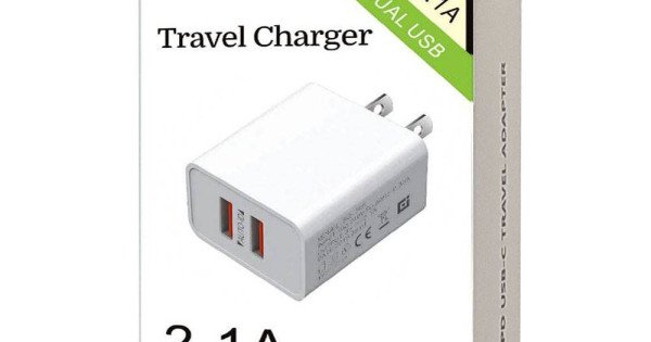 2.1A Dual USB Home Adapter