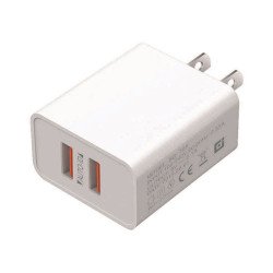 2.1A Dual USB Home Adapter (white) 2.1A Dual USB Home Adapter (white)
