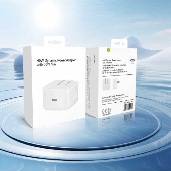40W Fast Charging USB-C Power Adaptor