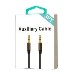 3.5mm Auxiliary Audio Cable (black) 3.5mm Auxiliary Audio Cable (black)