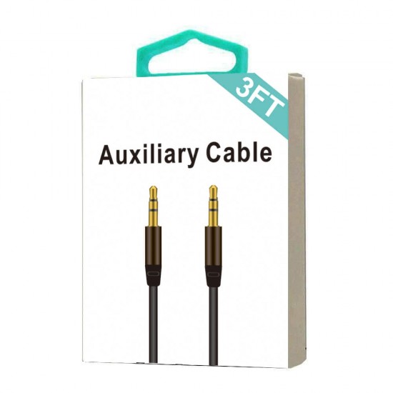 3.5mm Auxiliary Audio Cable (black)