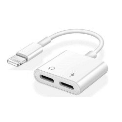 Dual 8 Pins Audio & Charge Adapter Dual 8 Pins Audio & Charge Adapter