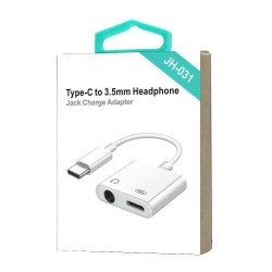 3.5mm Aux + Type-C Charging Split Adapter 3.5mm Aux + Type-C Charging Split Adapter