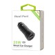 20W Dual Port Car Charger Adapter (black)