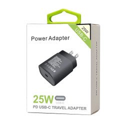 25W Fast Charging Type C Power Adatpor (black) 25W Fast Charging Type C Power Adatpor (black)