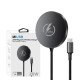 25W Magnetic Wireless Charger with USB C Plug