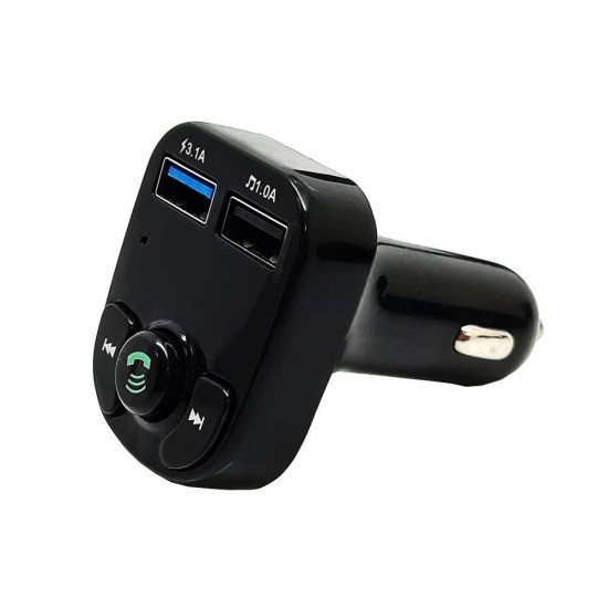 X8A Dual USB Port FM Wireless Transmitter