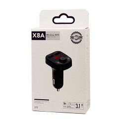 X8A Dual USB Port FM Wireless Transmitter X8A Dual USB Port FM Wireless Transmitter
