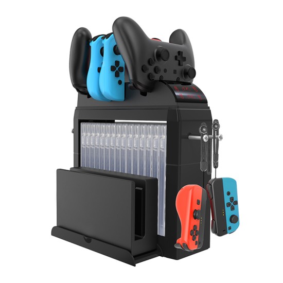 Game Storage for Nintendo Switch w/ Controller Holder