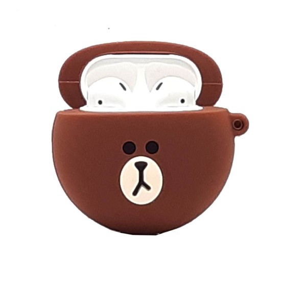 Silicone Case For Airpod 1/2 (bear)