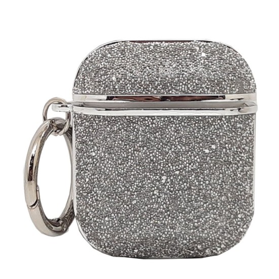 Glitter Case For for Airpod 1 / 2 (silver)