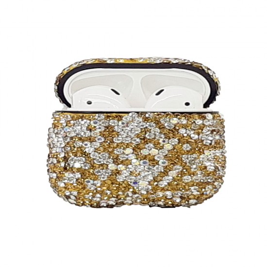 Glitter Stone Case For for Airpod Pro (gold)