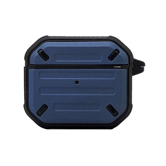 Full Body Rugged Case for Air Pod Pro 1/2 (blue) Full Body Rugged Case for Air Pod Pro 1/2 (blue)
