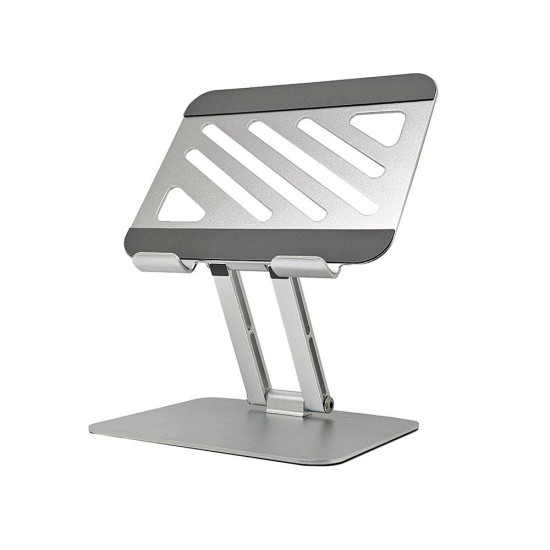 P8 Aluminum Folding Desktop Stand For Tablets (silver)