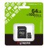 Kingston Canvas Select Plus MicroSD 64Gb Gen 3
