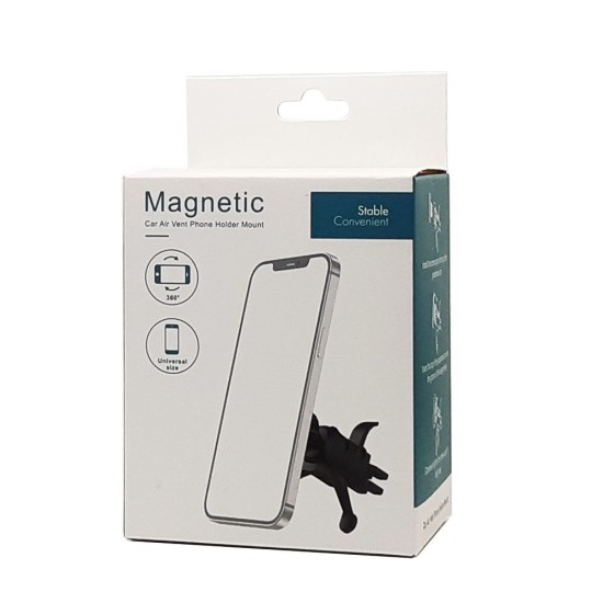 SQ100 Magnetic Car Vent Phone Holder Mount (black)