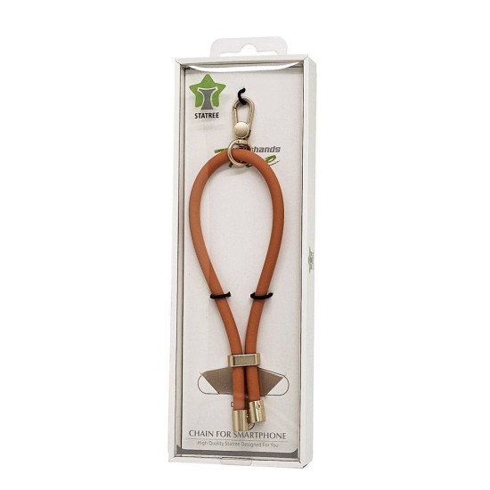 Silicone Carrying String For Phones (orange)