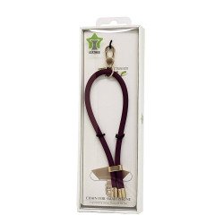 Silicone Carrying String For Phones (burgendy)