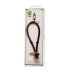Silicone Carrying String For Phones (burgendy)