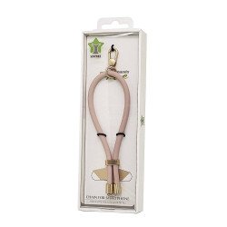Silicone Carrying String For Phones (rose gold)