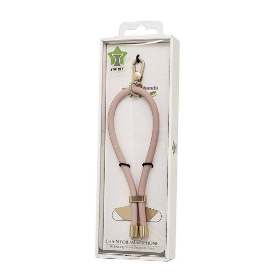 Silicone Carrying String For Phones (rose gold)