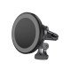 W249 15W Wireless Car Mount Charger (black)