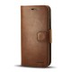 Leather Wallet Case For iPhone 12 Mini (brown) Leather Wallet Case For iPhone 12 Mini (brown)
