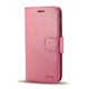 Leather Wallet Case For iPhone 14 Pro Max (pink)