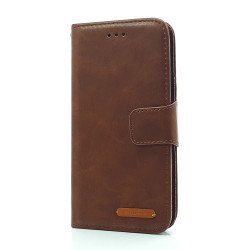 Leather Wallet Case For iPhone X (brown) Leather Wallet Case For iPhone X (brown)