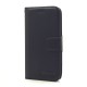 Leather Wallet Case For iPhone X (black)