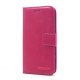 Leather Wallet Case For iPhone X (hotpink)