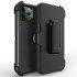 Defender Case w/ Clip For iPhone 16E (black)