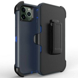 Defender Case w/ Clip For iPhone 16E (blue)